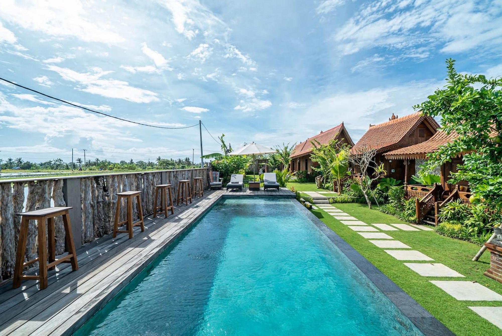 Lima Beach Inn Munggu المظهر الخارجي الصورة
